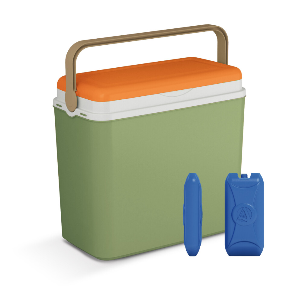 Urbn Living (24L + 2 Ice Packs) Large 10-36 Litre Cooler Boxes Camping Beach Lunch Picnic Insulated Food