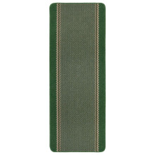 (50X80 cm) Washable Designer Rugs & Mats Lined Bordered Design in Green