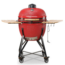 Kamado Bono Red Grande Limited 64 cm Ceramic BBQ With Dual Zone System