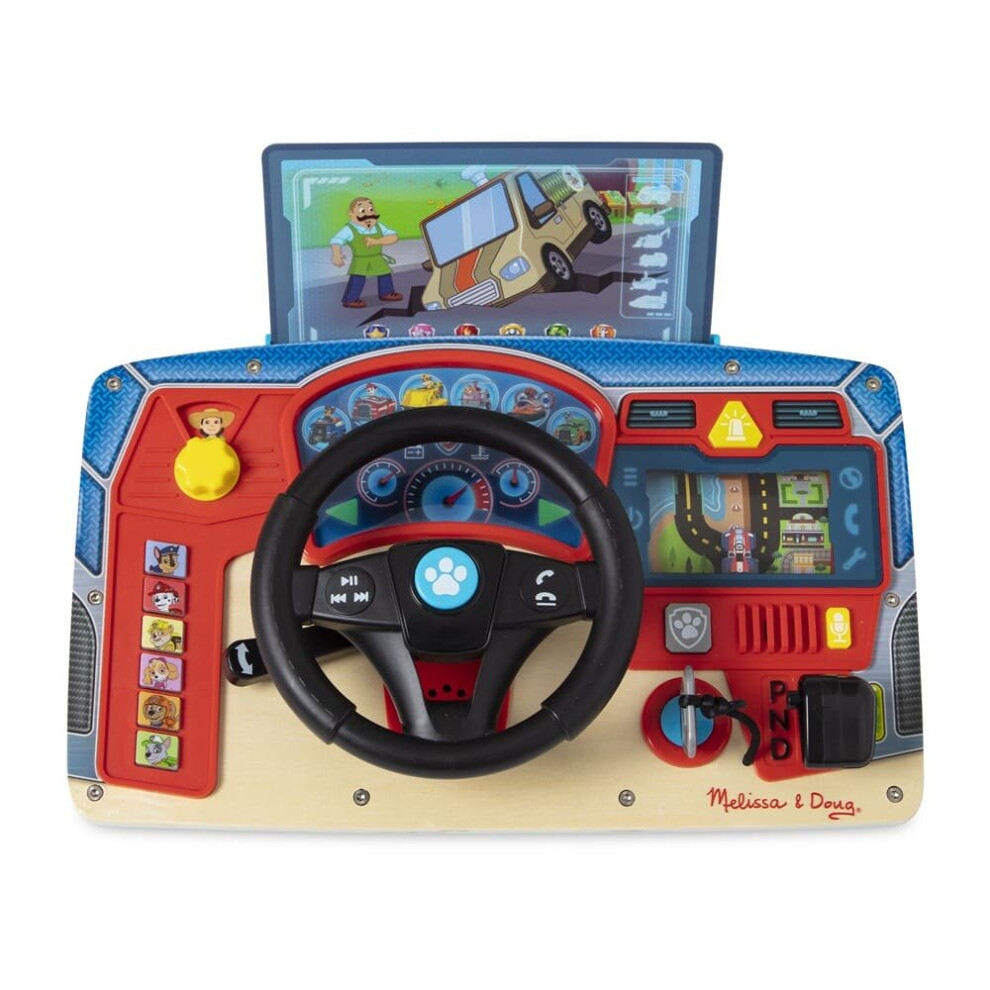 Melissa & Doug Multicolour Paw Patrol Rescue Mission Wooden Dashboard