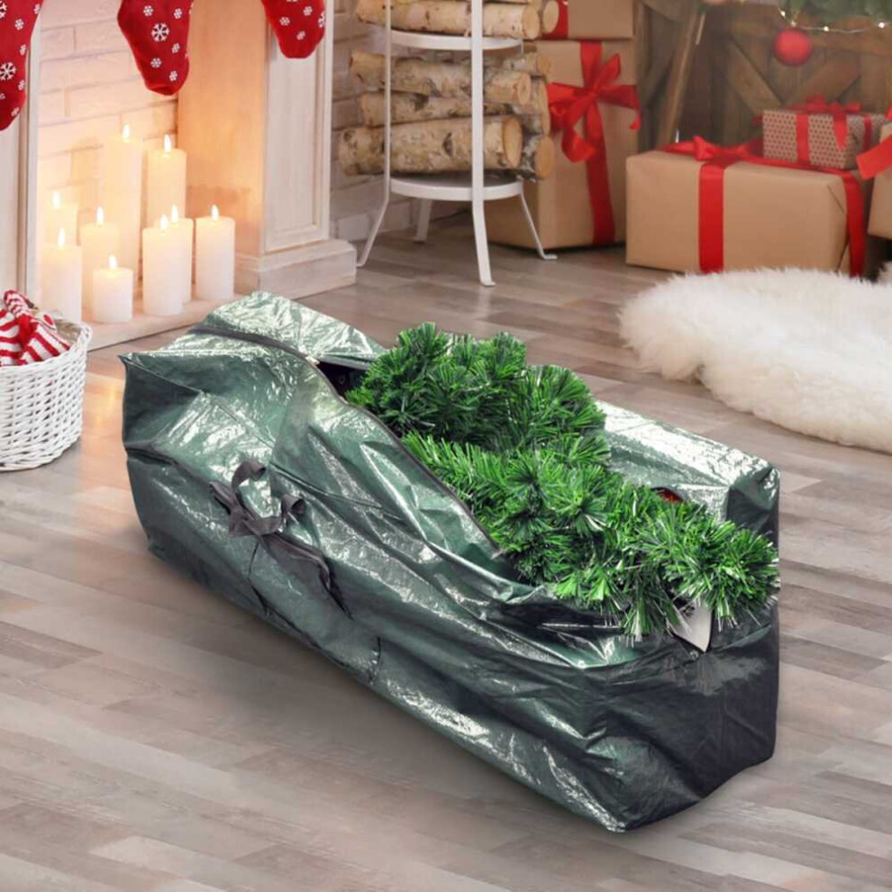 Kingfisher Christmas Tree And Decoration Storage Bag Green