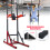 Gymax Multi-function Power Tower Pull Up Bar Dip Stand Home Gym Power Station 2