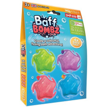 4 x Star Bath Bombs from Zimpli Kids, Christmas Stocking Fillers for Children, Xmas Presents, Gifts for Boys & Girls, Baff Bombz Gift Set