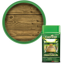 Cuprinol 5212402 Ultimate Furniture Oil Exterior Woodcare, Clear