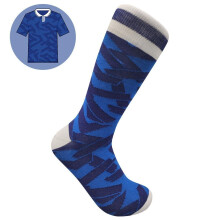 SicSocks Everton - Home 1990 Retro Football Shirt Socks UK Size 7-11