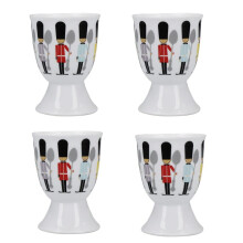 Have A Cracking Day Breakfast Novelty Funky Set Of 4 Soldiers Egg Cups