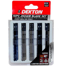 DEKTON 10PC JIGSAW BLADE B & D STYLE SET, DT80920