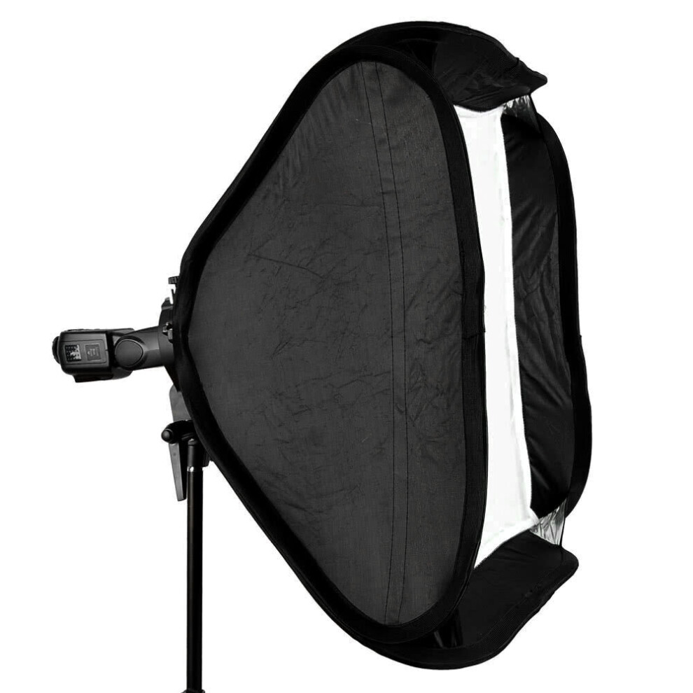 80 * 80cm / 31" Flash Softbox Diffuser with S-type Bracket Bowens Holder for Speedlite Light