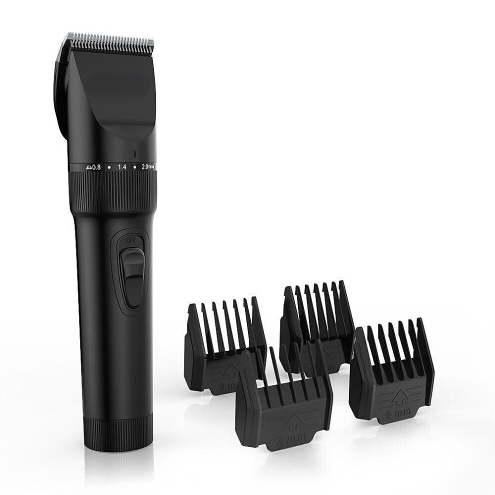 Greenzech Usb Ceramic R-Blade Hair Clipper Trimmer Rechargeable Razor Silent Motor