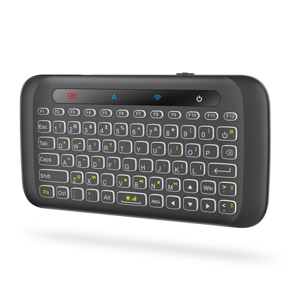 2.4GHz Backlight Colorful Wireless Keyboard with Large Touchpad for Smart TV Android Box PC Laptop