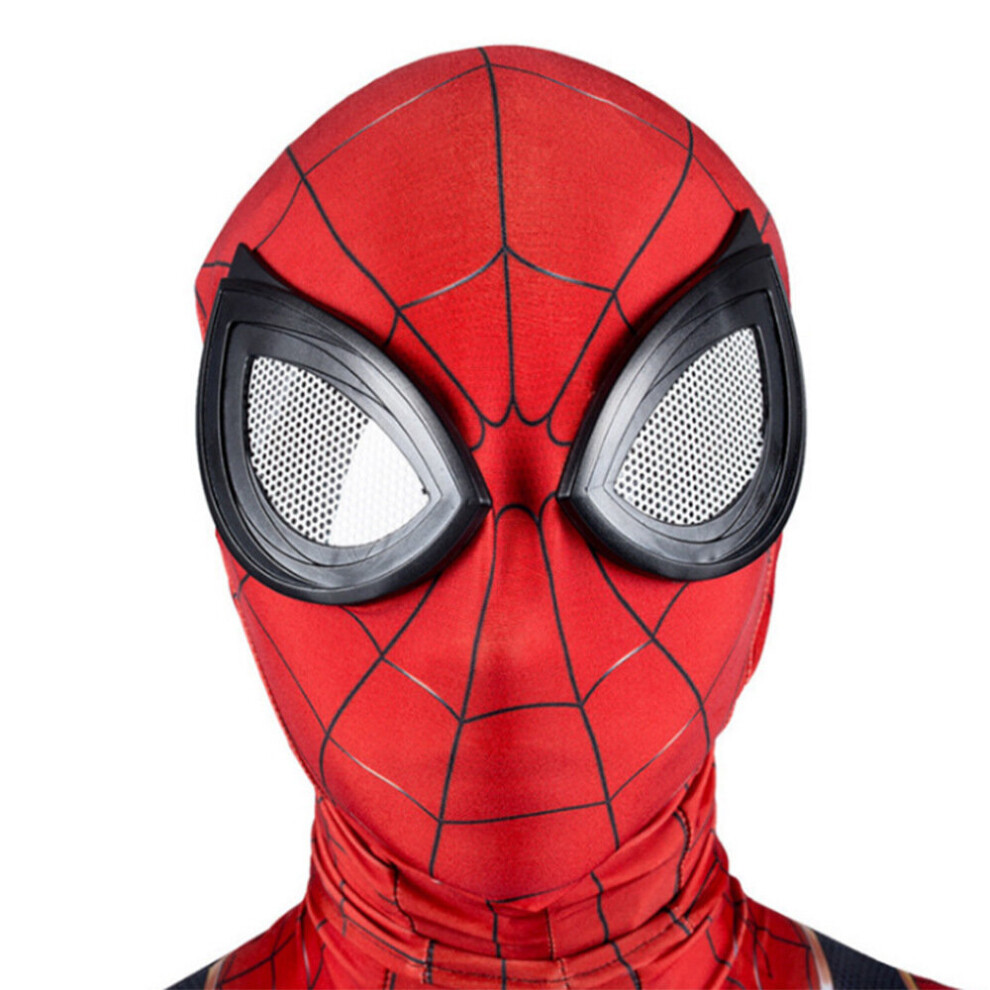 (Style 01, For Kids) Halloween Spiderman Mask Night Gown Cosplay Masks Props Costume Uk Multicoloured