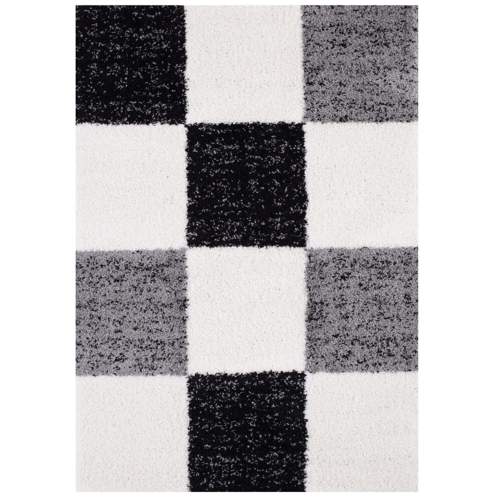 The Rugs Grey (180X270 Cm) Myshaggy Collection Rugs Geometric Design