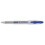 5 Star Office 5 Star Roller Gel Pen Clear Barrel 1.0mm Tip 0.5mm Line Blue [Pack 12] 1