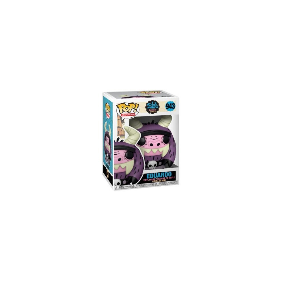 Photos - Action Figures / Transformers Funko Animation: Foster's Home Of Imaginary Friends Eduardo FLOCKED Pop! Vinyl Toys 111071 