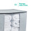 LIVIVO 3PC Large Zipped Clothes Storage Bags 2