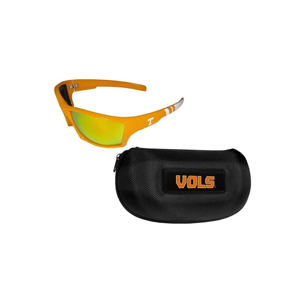 Siskiyousports Siskiyou Cesg25cp Unisex Ncaa Tennessee Volunteers Edge Wrap Sunglass & Case Set - One Size