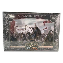 CMON Jään ja tulen laulu -pöytäminiatyyripeli Karstark Loyalists Unit Box - Karstark-suvun omistautuneet soturit! Strategiapeli aikuisille 14+ vu
