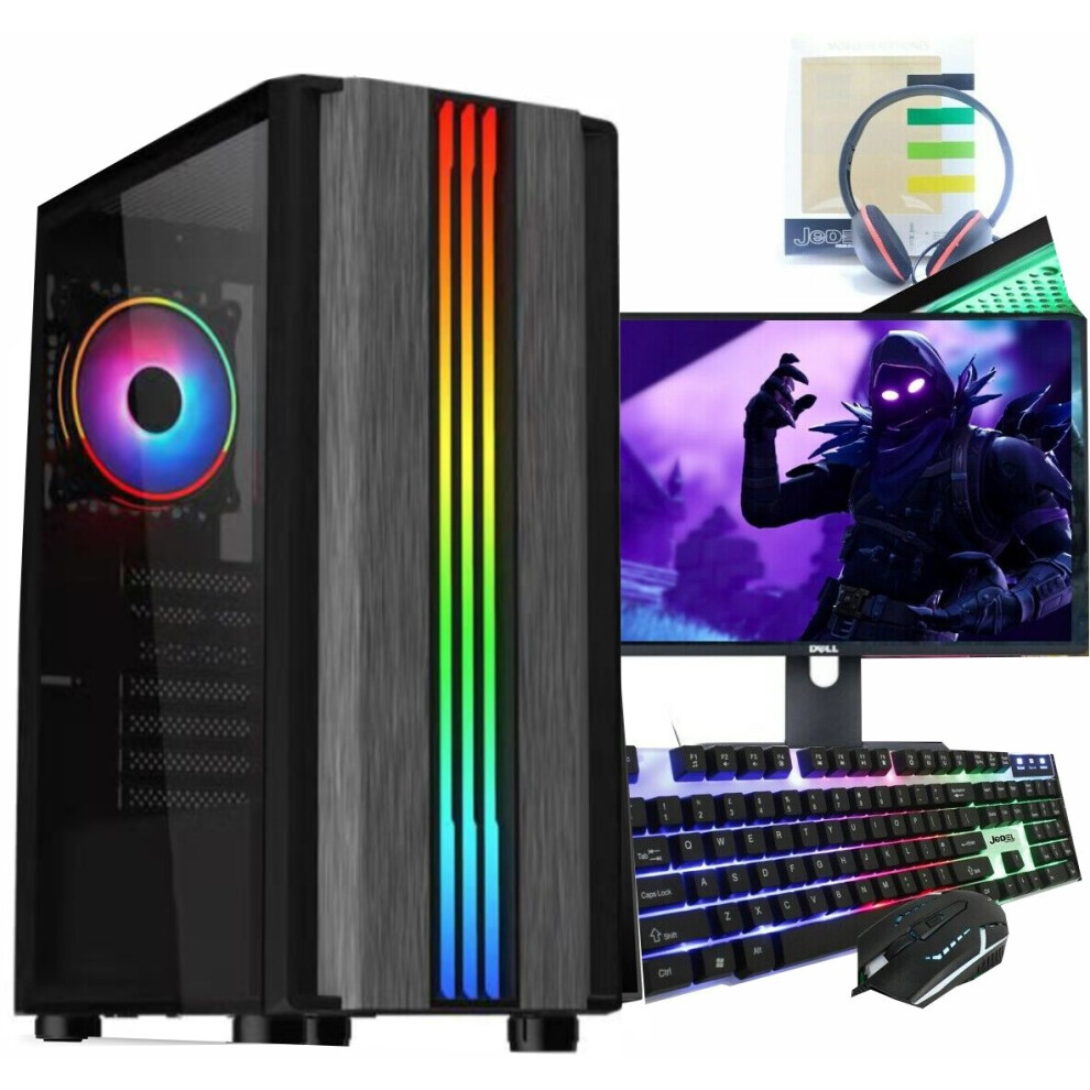 (Intel i7 2nd Gen, 16GB DDR 3) ULTRA FAST i3 i5 i7 Desktop Gaming PC 2TB 16GB NVIDIA GT 1030-image-OPC-P8FTKJB-REFURBISHED