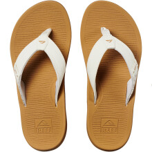 (4 UK, Cloud) Reef Womens Santa ANA Summer Beach Pool Sandals Thongs Flip Flops - Cloud