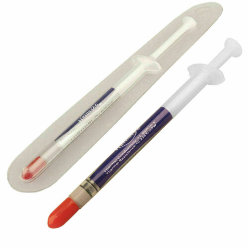 Heat sink Thermal Compound Silicon Cooling Paste Grease PC CPU Processor Syringe 2