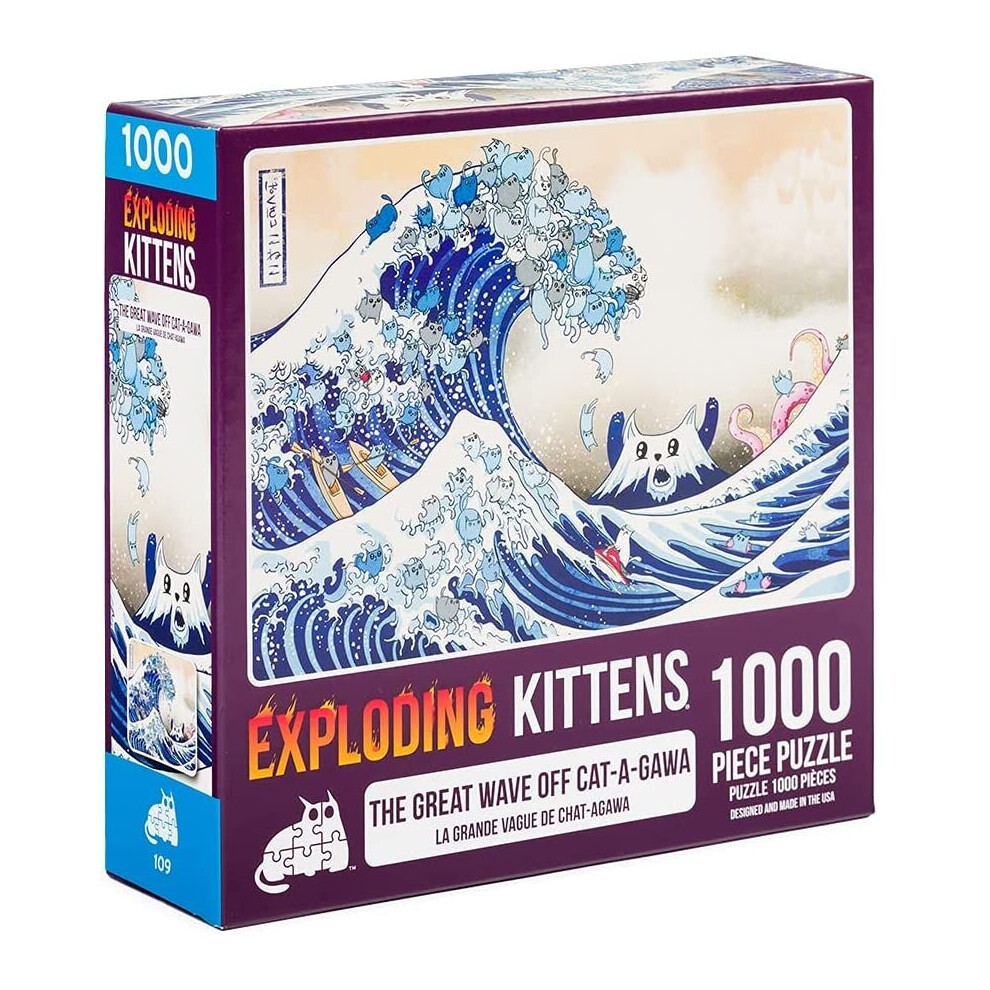 The Great Wave of Catagawa Jigsaw Puzzle - 1000 Pieces