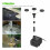 Solar Panel Powered Feature Water Pump Garden Pool Pond Aquarium Fountain Decor 2