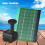 Solar Panel Powered Feature Water Pump Garden Pool Pond Aquarium Fountain Decor 1