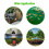 Solar Panel Powered Feature Water Pump Garden Pool Pond Aquarium Fountain Decor 4