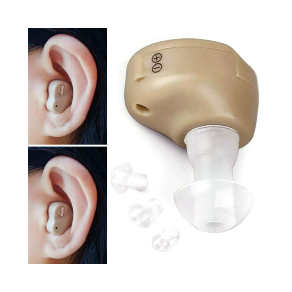Invisible Mini In Ear Digital Hearing Deaf Aid Sound Voice Amplifier Enhancer