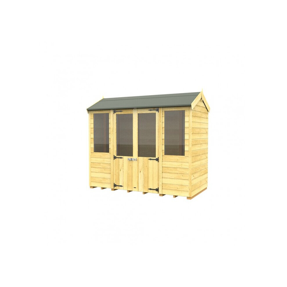Total Sheds Apex Summer House 4Ft X 8Ft Fast & Free 2-5 Nationwide Delivery