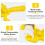 Clean-Cut Paint Edger Roller Brush Ασφαλές εργαλείο για οροφές τοίχων στο σπίτι 6