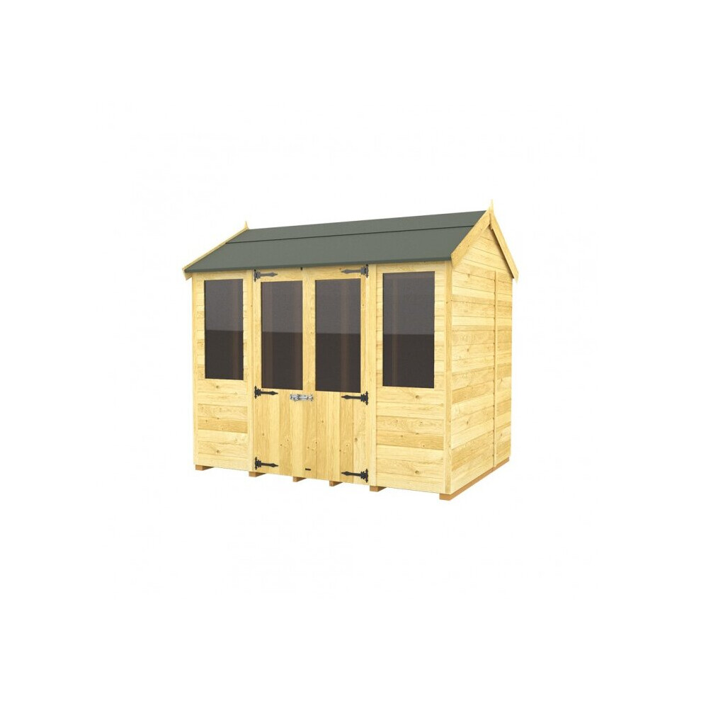 Total Sheds Apex Summer House 8Ft X 8Ft Fast & Free 2-5 Nationwide Delivery