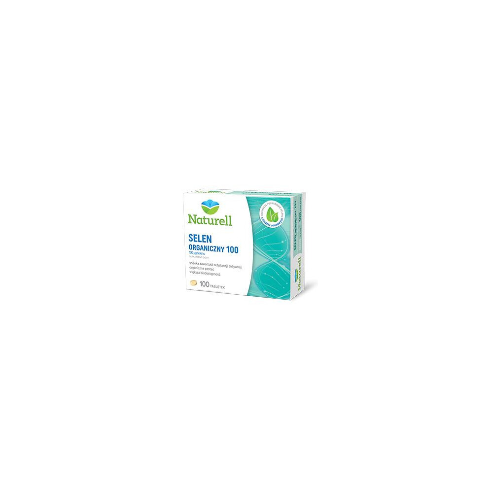 NATURELL SELEN ORGANICZNY supplement containing selenium 100 tablets