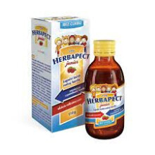 HERBAPECT JUNIOR Raspberry flavoured cough syrup 110 g
