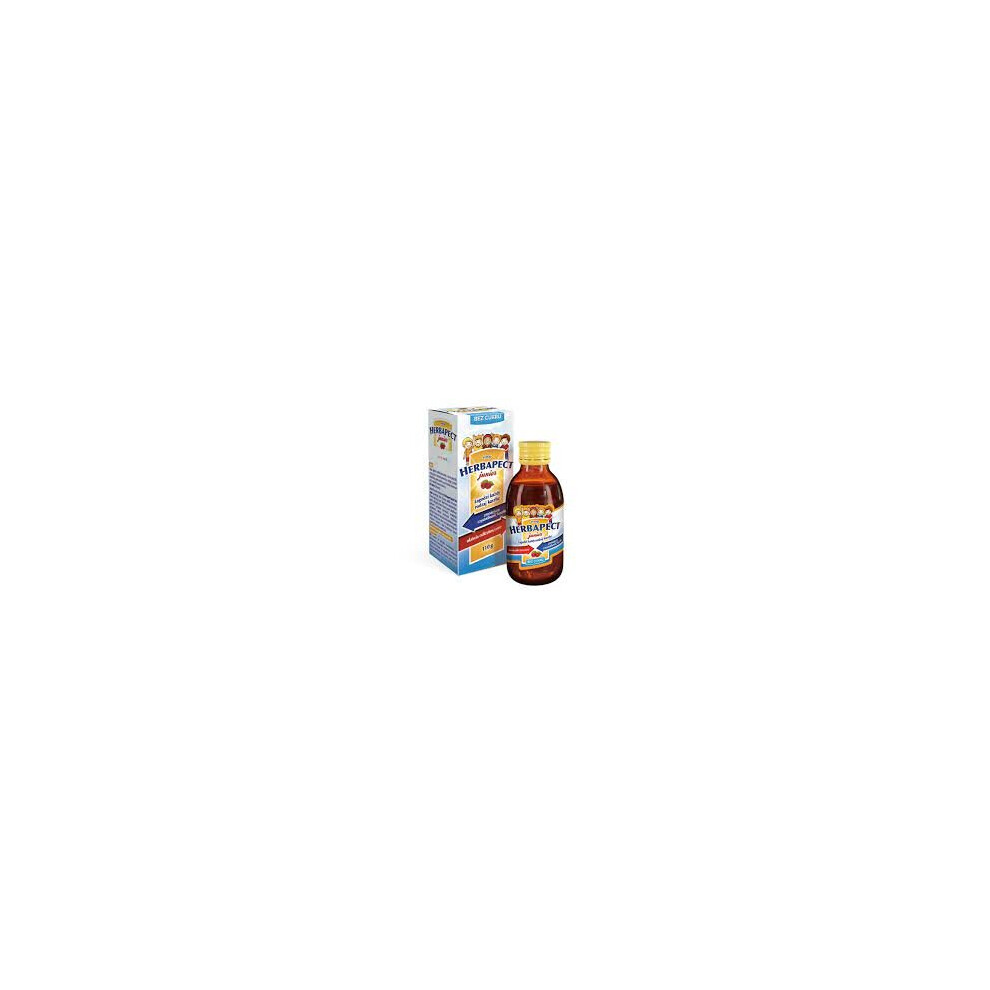HERBAPECT JUNIOR Raspberry flavoured cough syrup 110 g