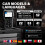 OBD2 Scanner TOPDON AL600 Car Diagnostic Scan Tool, ABS SRS Code Reader with Active Test, 3 Hot Reset Service 5
