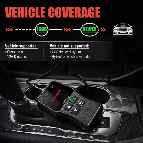 LAUNCH CR319 OBD2 Scanner Engine Fault Code Reader Car Diagnostic Scan Tool with Full OBD2 Functions DTC Lookup 2