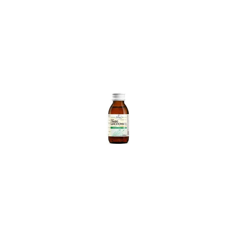 HERBAPOL Plantain syrup  + vitamin C  100ml Syrop z babki lancetowatej