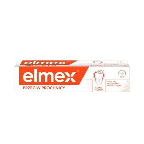 Colgate ELMEX Toothpaste remineraliser damaged enamel contains fluoride  75ml