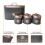Bread Bin With Canister Tea Coffee Sugar Kitchen Sealed Lid Set 8