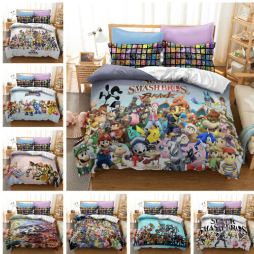 Super smash bros Bedding - Single Double King Duvet Cover on OnBuy