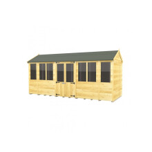 Apex Summer House 5ft x 16ft Fast & Free 2-5 Nationwide Delivery