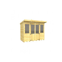 Pent Summer House 8ft x 4ft Fast & Free 2-5 Nationwide Delivery