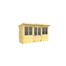 Pent Summer House 12ft x 4ft Fast & Free 2-5 Nationwide Delivery