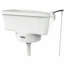 Thomas Dudley Tri-Well High Level Cistern White
