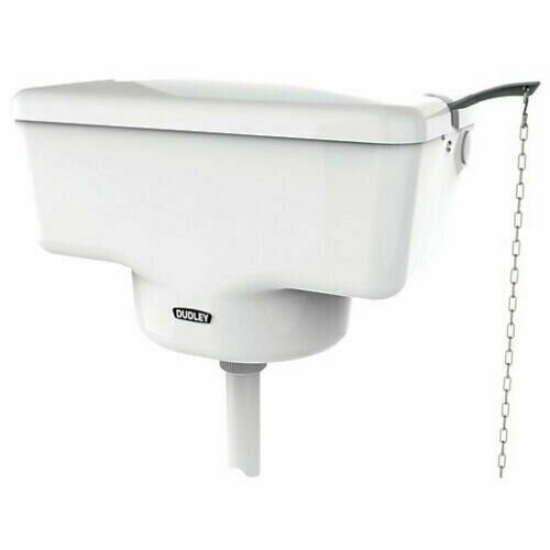Thomas Dudley Tri-Well High Level Cistern White