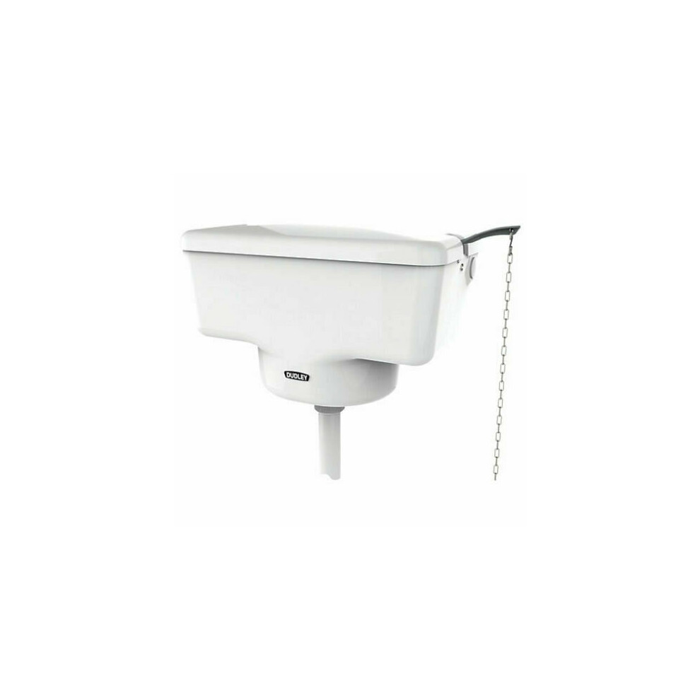Thomas Dudley Tri-Well High Level Cistern White
