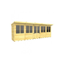 Pent Summer House 20ft x 4ft Fast & Free 2-5 Nationwide Delivery