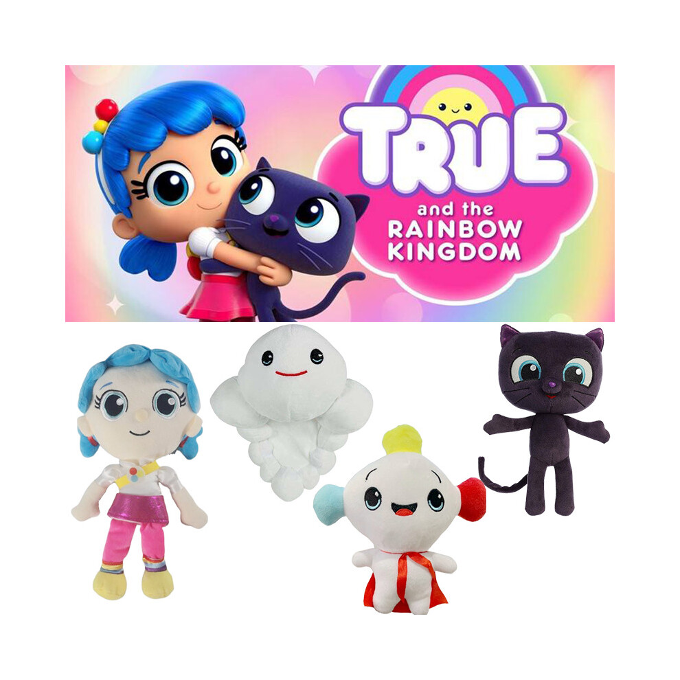 9.8 White Plush Stuffed Doll Cute Kids Toy True and The Rainbow Kingdom Cumulo on OnBuy