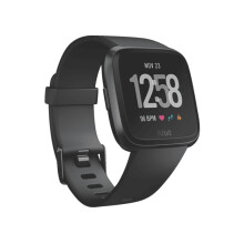 (Black) Fitbit Versa Health And Fitness Smartwatch